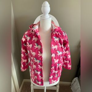 Hatley Fleece Lined Raincoat size 6